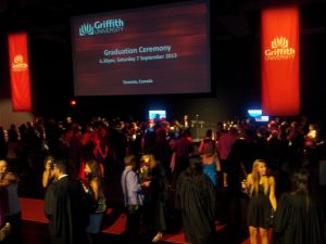 Image from KOM Consultants shares a great weekend with Griffith University