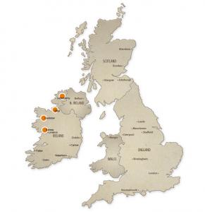 Map of the UK - ATU