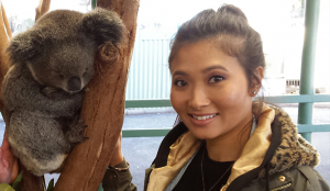 Canadian Andrea Luk travelled over 14,000km to study physiotherapy at Macquarie