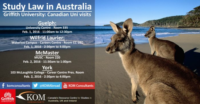 Study Law in Australia with Griffith University