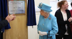 HM the Queen opened the Leverhulme Research Centre for Forensic Science. Image courtesy of the University of Dundee